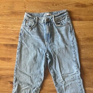 Zara Women's Light Blue Jeans